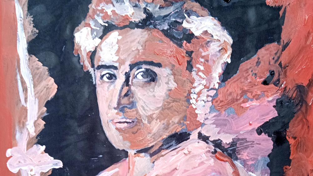 Portræt af Rosa Luxemburg